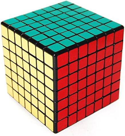 Macanudc 7x7x7 Black Magic Puzzle Cube, the BEST 7x7，Speed Cube