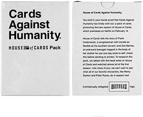 House of Cards Expansion Pack - 25 Additional Cards for the Hit Game!
