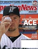 Sporting News May 23 2011 Josh Johnson/Florida Marlins on Cover, Kareem Abdul-Jabbar: I've Been Ignored by the L.A. Lakers, NFL Lockout, NHL Awards: Daniel Sedin Player of the Year