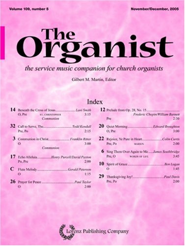 The Organist: The Service Music Companion for Church Organists