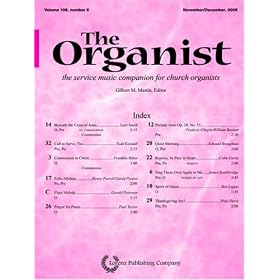 The Organist: The Service Music Companion for Church Organists by 