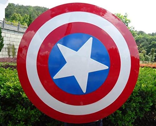 PPolive Riot Shield Cosplay of Captain America1:1 Prop Replica Shield (Material ABS)