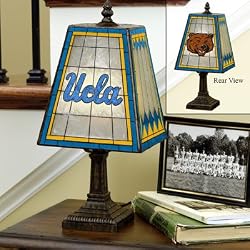 UCLA - Art Glass Table Lamp (14in)