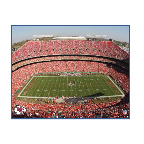 NFL Kansas City Chiefs Stadium 22x28 Canvas Art