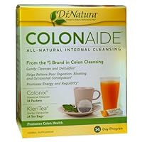 DrNatura Colonaide Internal Cleansing Program (14 packets of Colonix and 14 tea bags of KleriTea)
