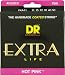 DR Strings HOT PINK Coated Acoustic Strings Medium Light (11-50)
