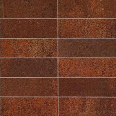 Cifre_Ceramica Oxido Brick Mosaic Cobre Ceramic Tile & Stone