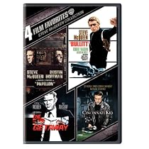 Steve McQueen Collection: 4 Film Favorites (Papillon / Bullitt / The Getaway / The Cincinnati Kid)