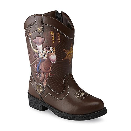 Disney Pixar Toy Story Woody Light up Toddler Boys Cowboy Boots