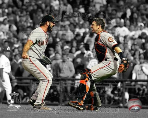 Buster Posey Brian Wilson SF Giants World Series Celebration #3 - 8x10 Photo