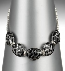 Chunky Bead Collar Necklace