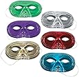 Metallic Half-Masks (2 dz)