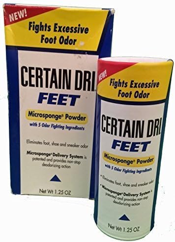 Certain Dri Feet, Microsponge Powder-1.25 oz. by DSE Health Solutions