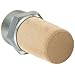 Parker EM150 EM Series Sintered Bronze Muffler/Filter, 1-1/2" NPT Male, 2" Hex Size, 250 psi