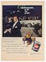 1959 Victor Borge CBS TV Pontiac Trapper AC Filter Print Ad