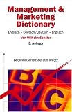 Management & Marketing Dictionary, Englisch-Deutsch/Deutsch-Englisch