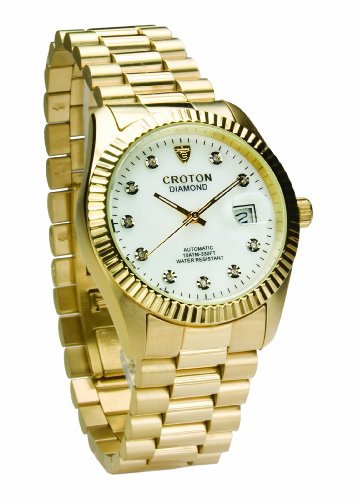 Croton Mens CA301011SSBK All Date Watch