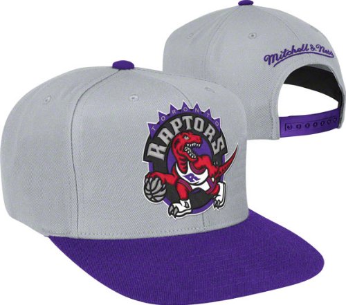 Mitchell & Ness NBA Grey 2-tone Xl Snapback - Toronto Raptors