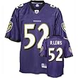 Ray Lewis "Repli-thentic" NFL "Stitched-on Name and Number" EQT Jersey