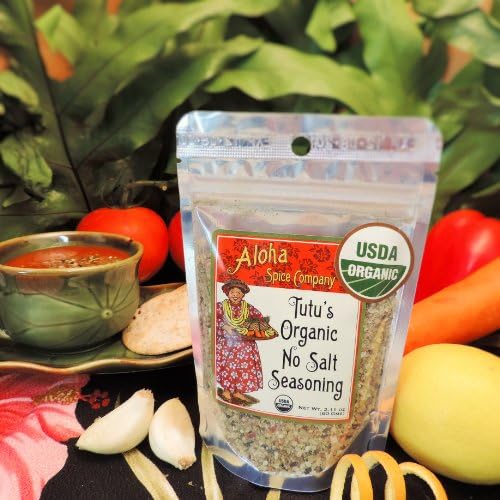 Aloha Spice Company Tutu's Organic No Salt Seasoning
