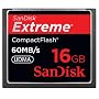 Sandisk Compact Flash Speicherkarte Extreme 16GB 60MB Edition (Retailverpackung)
