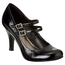 Women's Xhilaration&reg; Sadira Mary Jane Pumps - Black Patent