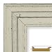 20×30 Chesapeake Bay Distressed White 3″ Wide Complete Real Wood (Poplar) Picture Frame / Poster Frame (81378600)