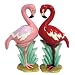 Westland Giftware Mwah Magnetic Flamingos Salt and Pepper Shaker Set, 5-Inch