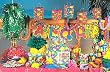 wholesale LUAU PARTY SUPPLIES in a box lot of 326 pc