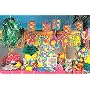 Wholesale Luau Party Supplies in a Box Lot -Table Skirt, Leis, Tattoos, Straws, Decorations & More!) All New Updated Items Added 9/15