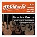 D'Addario EJ41 Phosphor Bronze Extra Light 12-String Acoustic Guitar Strings Set