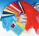 Dancing Colors - Mini Full Color Spectrum 15 Scarves 36" x 27" (91cm x 69cm)
