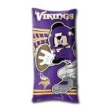 Disney/NFL Minnesota Vikings Mickey Mouse Fold-Up Body Pillow