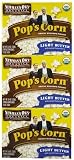 Newman's Own Organics Organic Microwave Popcorn, Light Butter, 8.4 oz, 3 ct (Quantity of 4)