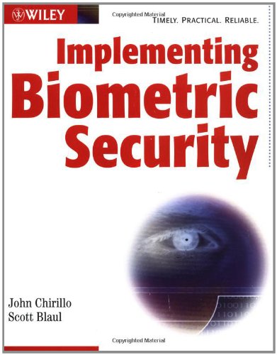 Implementing Biometric Security 0764525026 pdf