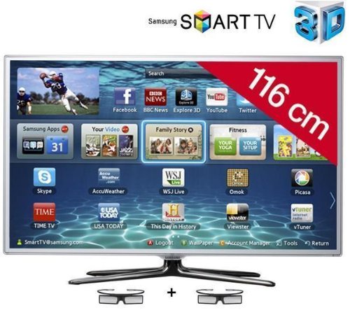 Buy UE46ES6710 3D LED Smart TV Promo Offer