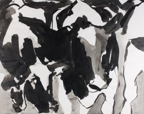 Cows Abstracted, Giclee Print of Ink Painting of Cows By Roberta Staat, Showing Holstein Cows in a Checkerboard Pattern