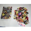 APPROX 600 ART AND CRAFT PLAY BUTTONS VARIOUS COLOURS 300G FREE 100g Bag Of Mixed Buttons With This Order