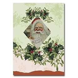 Santa Scenes - 5" x 7" Pop Up Christmas Greeting Card