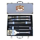 USC Trojans 8pc. BBQ Set w/Case - NCAA College Athletics - Fan Shop Sports Team Merchandise