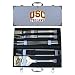 USC Trojans 8pc. BBQ Set w/Case - NCAA College Athletics - Fan Shop Sports Team Merchandise