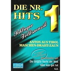 Die Nr 1 Hits - Schlager - Volksmusik. Keyboard, Akkordeon