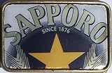 Hand Made Vintage Style SAPPORO Beer Can Belt Buckle