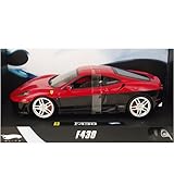 【Amazonの商品情報へ】マテル 1/18スケール フェラーリ F430 レッド/ブラック エリートシリーズ