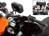 Ultimate Addons U Bolt Motorcycle Handlebar Bike Mount with Waterproof Navman 5" Sat Nav Case