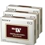 Sony DVC HD 63min Videocassette 3 Pack