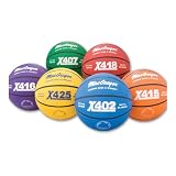MacGregor Outdoor Rubber 27.75 Junior Size Prism Pack Multicolor Basketballs