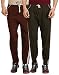 Gumber Pack of 2 Brown & Gray Solid Pyjamas (GE_VT_PJA_BRN_GRN_2PC) RS.380.00