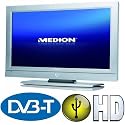 MEDION P15040 HD LCD-TV 32" 81cm DVB-T 4x HDMI 16:9 CI-Slot LCN VGA SCART USB-Anschluss für MP3- und JPG-Wiedergabe ° EPG ° VT