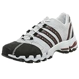 adidas Mens J S3 Trail Runner,Lt Grey/Red,12 M